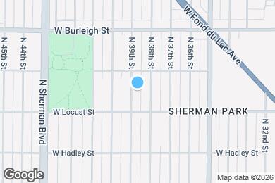 Map image of the property - 2940 N 39th St