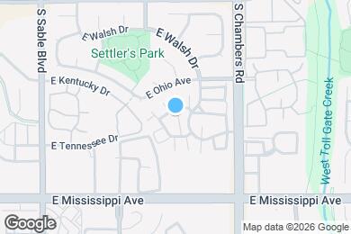 Map image of the property - 903 S Fairplay St