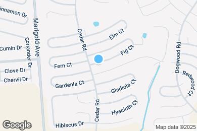 Map image of the property - 279 Fig Ct