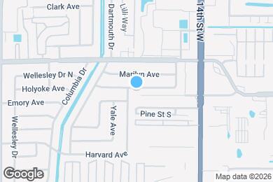 Map image of the property - 1713 Roslyn Ave