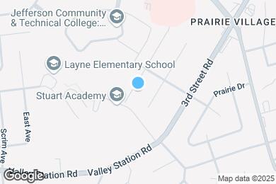 Map image of the property - 9909 Lakewood Dr