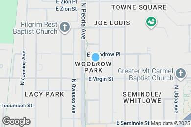 Map image of the property - 2130 N Quaker Ave