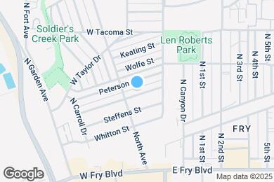 Map image of the property - 133 Sherbundy St