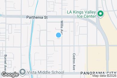 Map image of the property - 8529 Willis Ave
