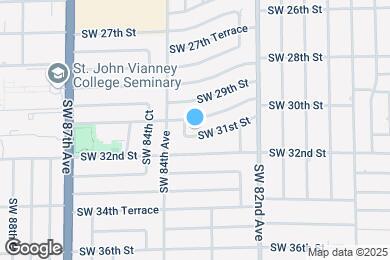 Map image of the property - 8331 SW 31st St