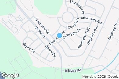 Map image of the property - 1509 Culpepper Ln