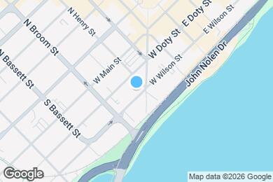 Map image of the property - 314 W Wilson St