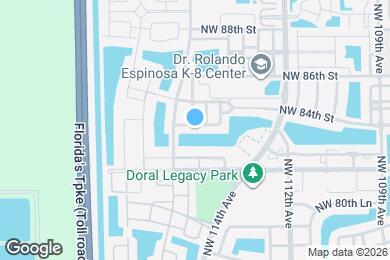 Map image of the property - 11390 NW 83rd Way