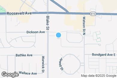 Map image of the property - 696 Dudley St