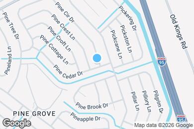 Map image of the property - 102 Pine Cir Dr