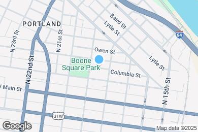 Map image of the property - 1817 Columbia St