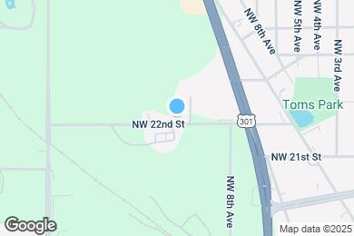 Map image of the property - 721 NW 22nd St
