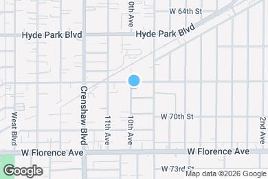 Map image of the property - 6712 10th Ave