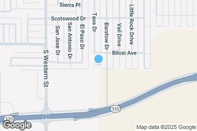 Map image of the property - 8511 Taos Dr