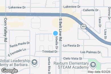 Map image of the property - 2607 Isbella Dr