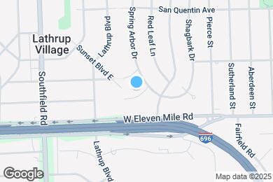 Map image of the property - 17252 Sunnybrook Dr
