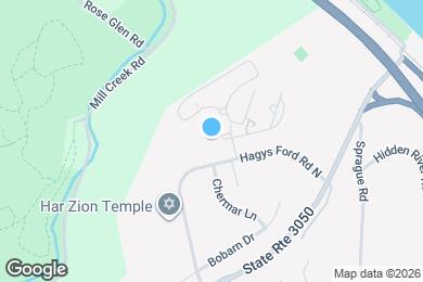 Map image of the property - 1600 Hagys Ford Rd N