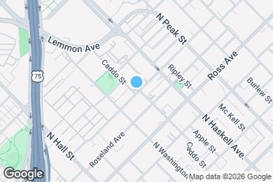 Map image of the property - 3880 Munger Ave