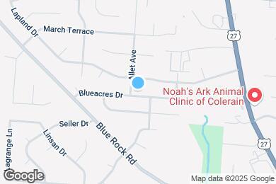 Map image of the property - 3230 Blueacres Dr