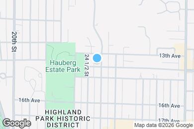 Map image of the property - 1320 25th St