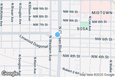 Map image of the property - 1008 NW 6th St