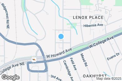 Map image of the property - 206 Drexel Ave