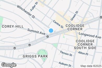 Map image of the property - 1406 Beacon St