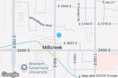 Map image of the property - 3811 S 900 E