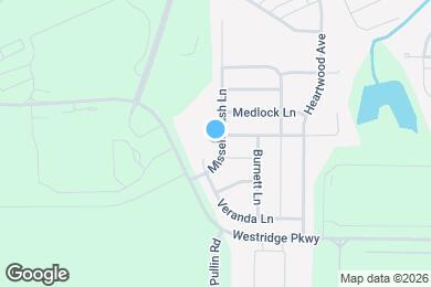 Map image of the property - 1709 Misselthrush Ln
