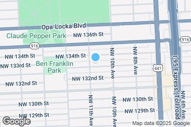 Map image of the property - 1085 NW 133rd St