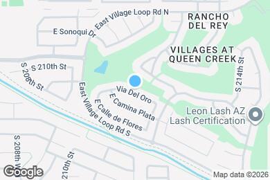 Map image of the property - 21150 E Via del Oro
