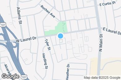 Map image of the property - 427 W Laurel Dr
