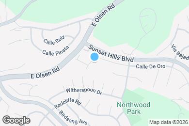 Map image of the property - 1248 Calle de Oro
