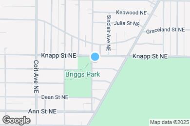 Map image of the property - 1944 Oakwood Ave NE