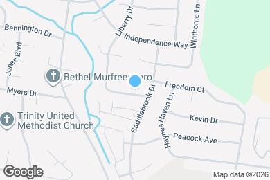 Map image of the property - 516 Federal Ct