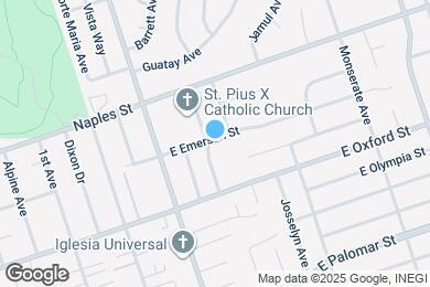 Map image of the property - 50 E Emerson St