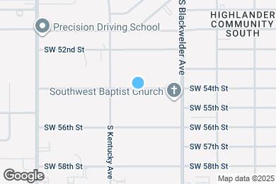 Map image of the property - 1408 SW 54th St