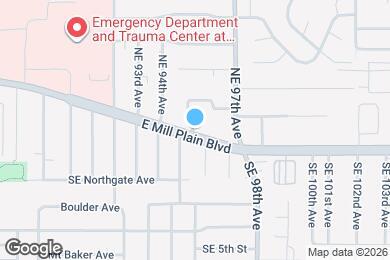 Map image of the property - 103 NE 95th Ave