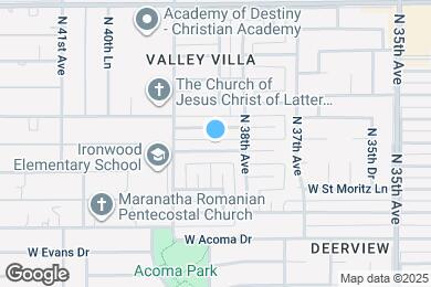Map image of the property - 3822 W Mauna Loa Ln