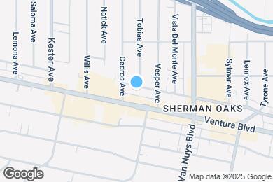 Map image of the property - 14636-14638 Moorpark St