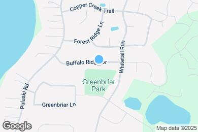 Map image of the property - 2200 Buffalo Ridge Dr