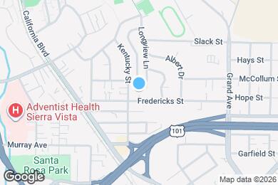 Map image of the property - 1366 Fredericks St