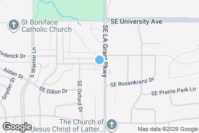 Map image of the property - 284 SE Booth Ave