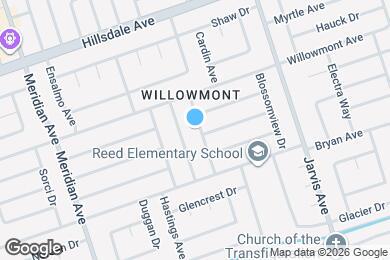 Map image of the property - 3661 Willowview Dr