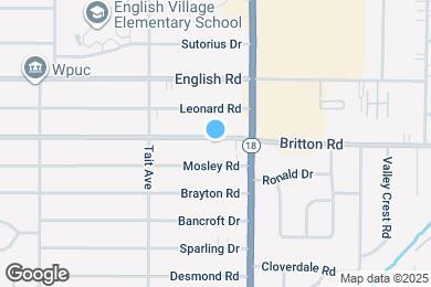 Map image of the property - 865 Britton Rd