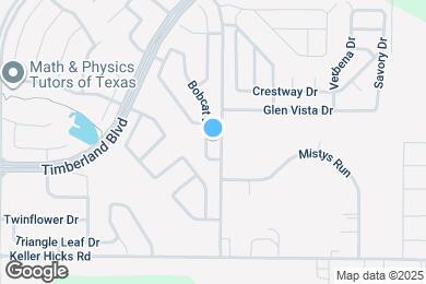 Map image of the property - 11616 Bobcat Dr