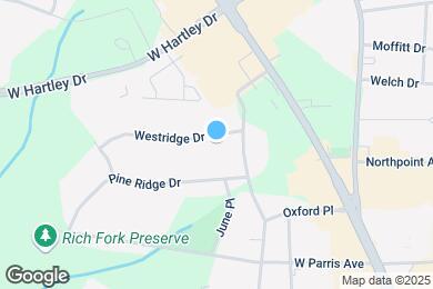 Map image of the property - 205 Westridge Dr