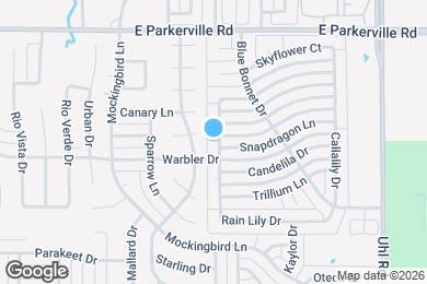 Map image of the property - 1113 Beeblossom Dr