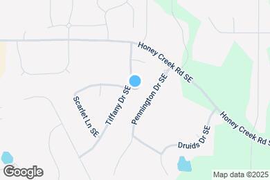 Map image of the property - 3512 Tiffany Dr SE