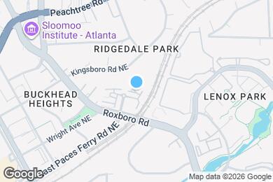 Map image of the property - 3635 E Paces Cir